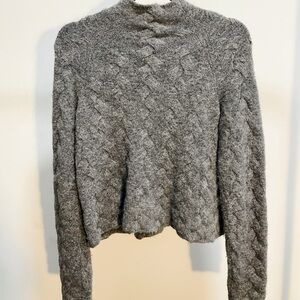 Grey Wilfred Free Alpaca/Wool Sweater (XS)